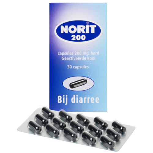 Norit 200 mg 30 capsules vemedia