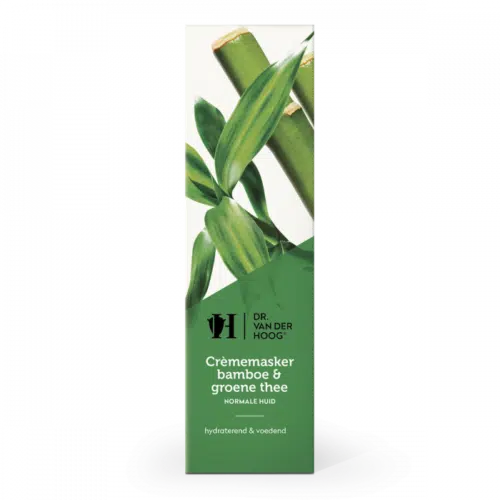 Crememasker bamboe & groene thee 10 ml DR vd Hoog