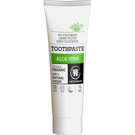 Tandpasta aloe vera 75 ml Urtekram