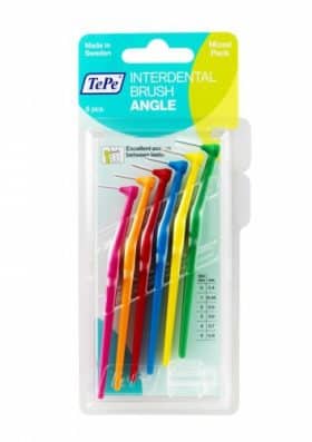 Interdental ragers Angle 6 stuks assort Tepe