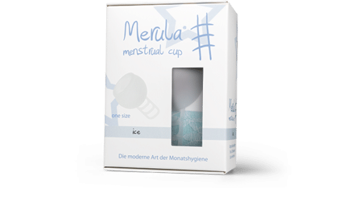 Menstruatie cup ice kleurloos 1 stuks Merula