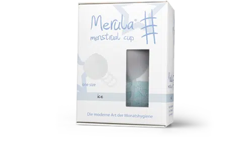 Menstruatie cup ice kleurloos 1 stuks Merula