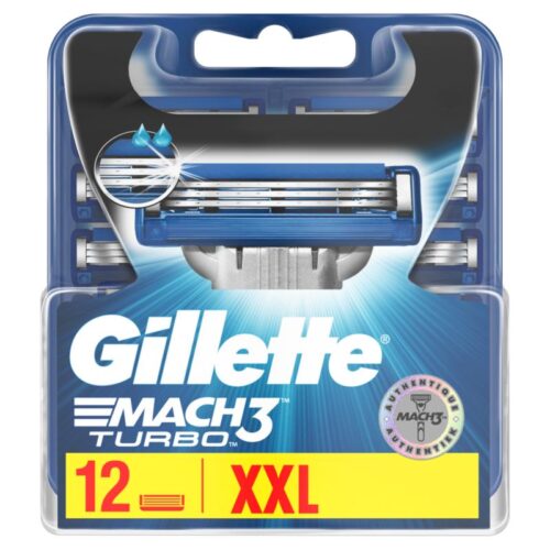 Mach3 turbo mesjes 12st Gillette