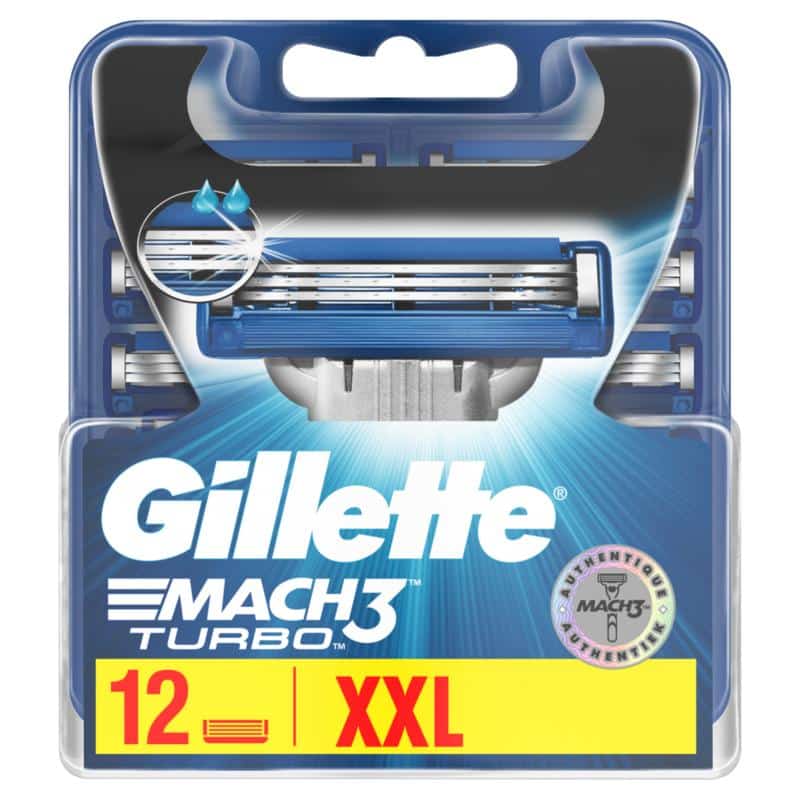 Mach3 turbo mesjes 12st Gillette