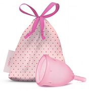 Menstruatie cup pink maat S 40 mm 1 stuks Ladycup