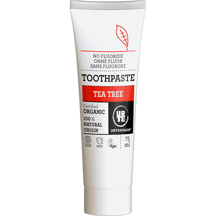 Tandpasta tea tree 75 ml Urtekram