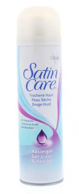 Satin care scheergel dry skin 200ml Gillette