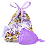 Menstruatie cup lilac maat L 1 stuks Ladycup