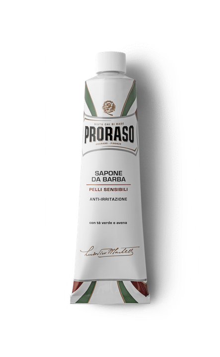 Scheercrème met Groene thee & Haver 150 ml (wit) Proraso