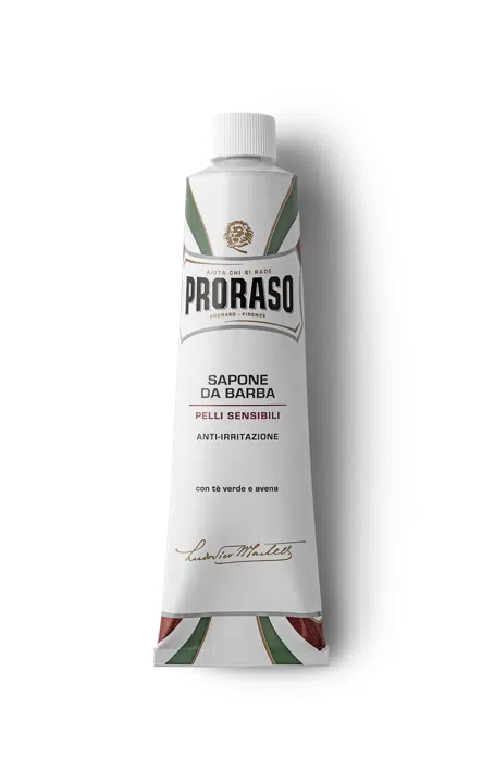 Scheercrème met Groene thee & Haver 150 ml (wit) Proraso