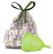 Menstruatie cup green maat L 1 stuks Ladycup