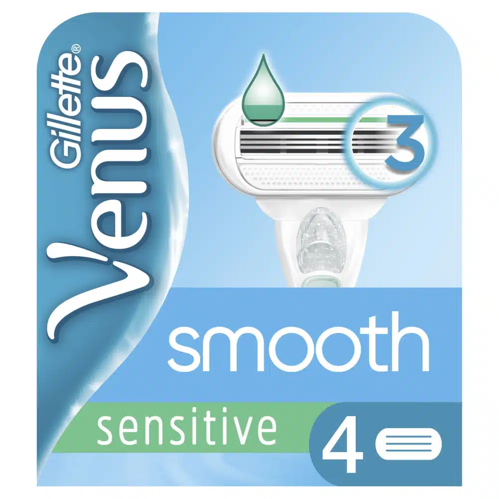Venus smooth sensitive mesjes 4st Gillette