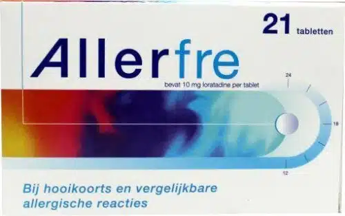 Allerfre 10mg 21 tabletten
