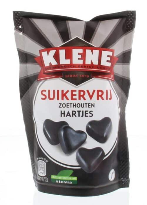 Zoethouten hartjes suikervrij 105 gram Klene