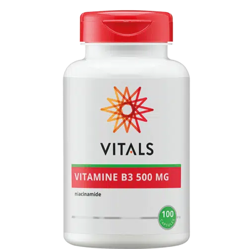 Vitamine B3 niacinamide 500 mg 100 capsules Vitals