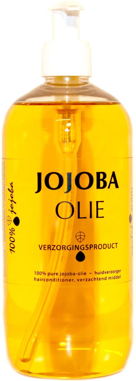 Jojoba Olie 500ml met pomp Naturapharma