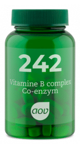 242 Vitamine B complex co enzym 60 tabletten AOV