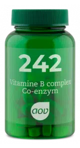 242 Vitamine B complex co enzym 60 tabletten AOV