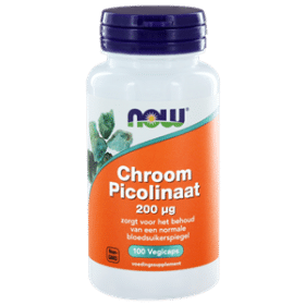Chroom Picolinaat 200 mcg 100 capsules NOW