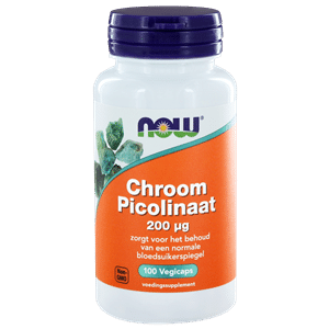 Chroom Picolinaat 200 mcg 100 capsules NOW