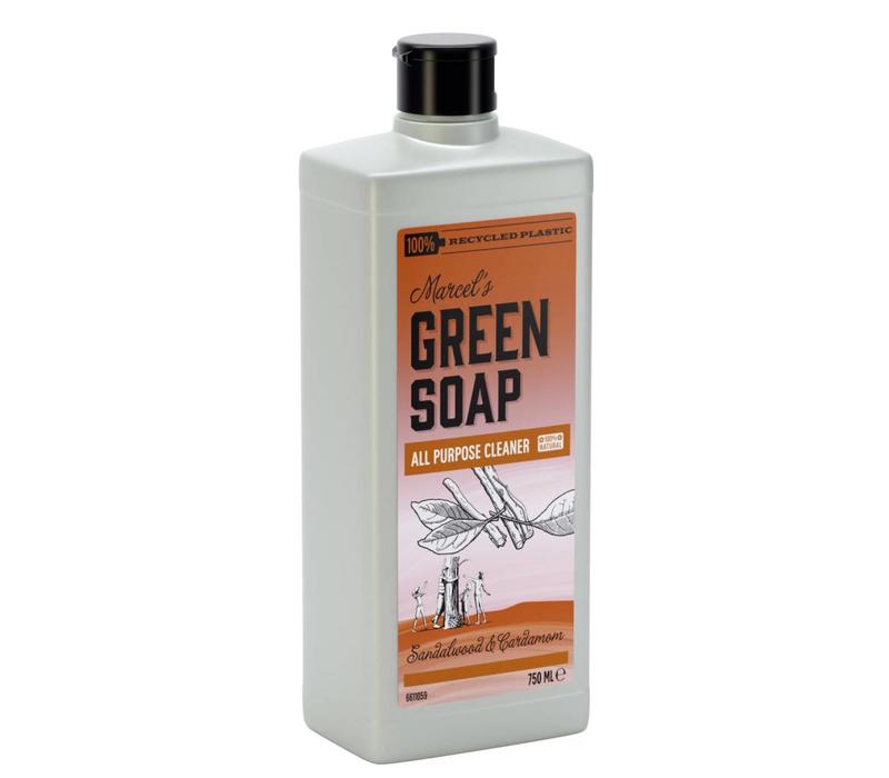 Allesreiniger sandelhout & kardemom 750ml Marcel's GR Soap
