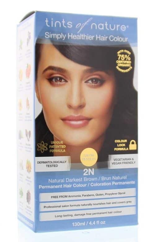 2N zeer donkerbruin 1 set Tints Of Nature