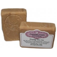Goat milk Soap Honing-Tea tree 80 gram Uzepia