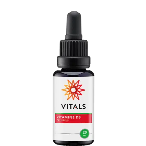 Vitamine D3 druppels 20 ml Vitals