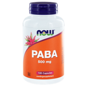 PABA 500 mg 100 capsules NOW