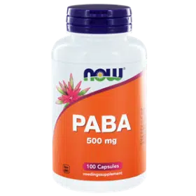 PABA 500 mg 100 capsules NOW