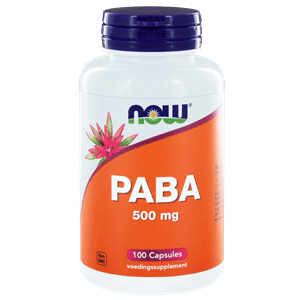PABA 500 mg 100 capsules NOW