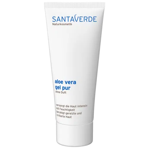 Aloe vera pure gel parfumvrij 100 ml Santaverde