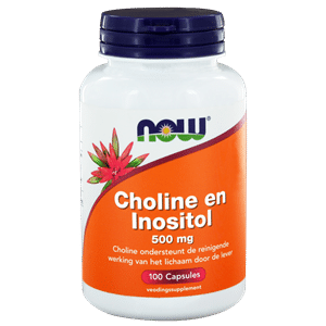 Choline en inositol 500 mg 100 vegi-caps NOW