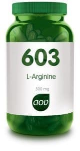 603 L-Arginine 500 mg 90 vegicapsules AOV