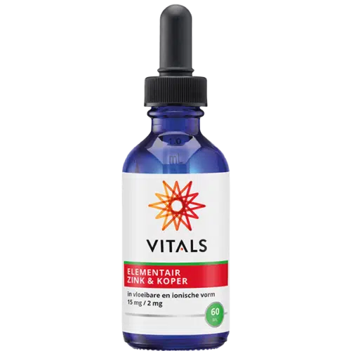 Elementair zink & koper 60 ml Vitals