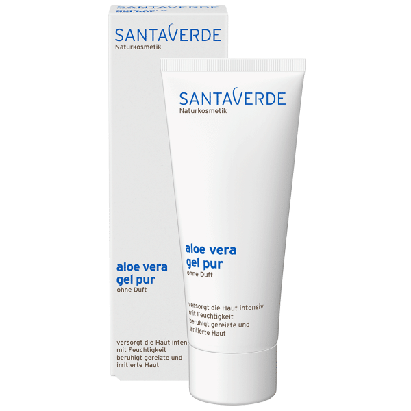 Aloe vera pure gel parfumvrij 100 ml Santaverde