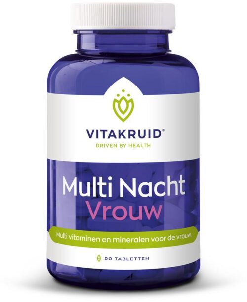Multi nacht vrouw 90 tabletten Vitakruid