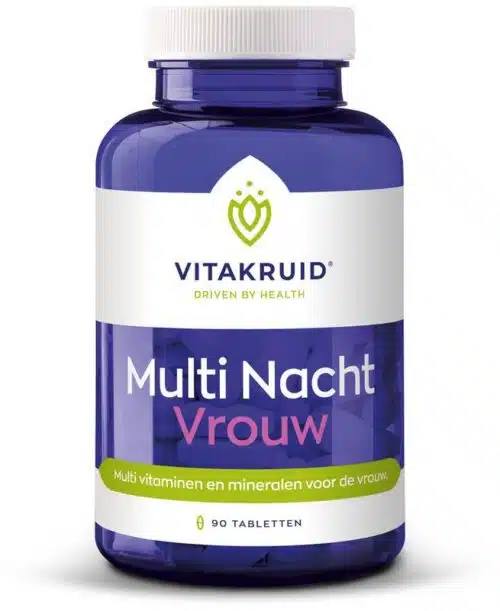 Multi nacht vrouw 90 tabletten Vitakruid