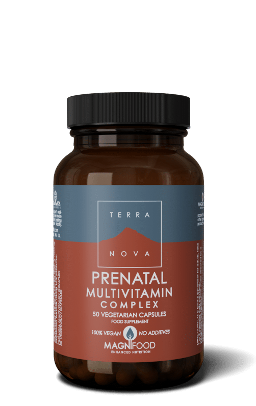 Prenatal multivitamin complex 50 vegi-capsules Terranova