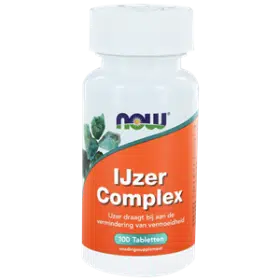 IJzer complex 100 tabletten NOW