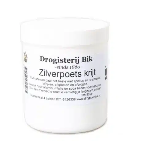 Zilverpoets krijt 80 gram