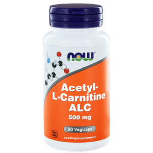 Acetyl L-Carnitine 500 mg 50 vegi-caps NOW