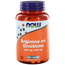 Arginine & Ornithine 500/250 mg 100 capsules NOW