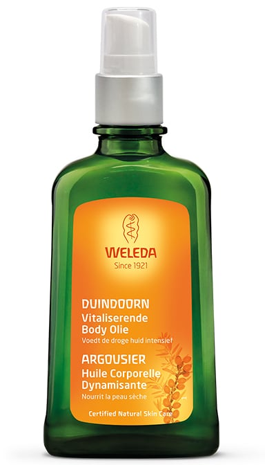 Duindoorn vitaliserende body olie 100 ml Weleda