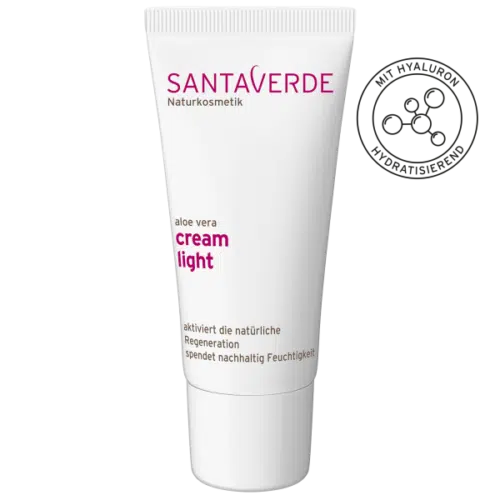 Aloe vera dag/nachtcreme light 30ml Santaverde