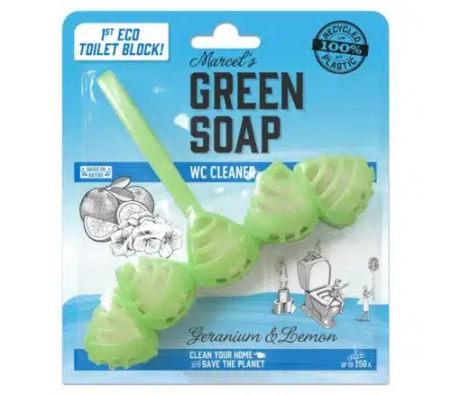 Toilet block geranium & lemon 55g Marcel's GR Soap