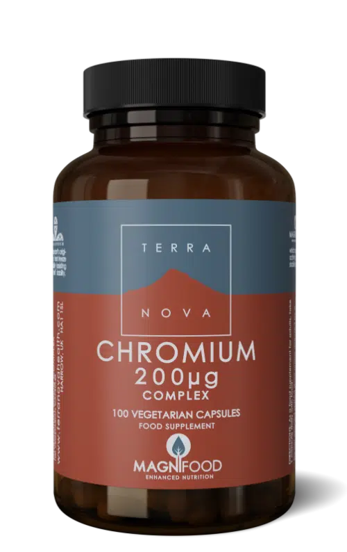 Chromium 200 mcg complex 100 capsules Terranova