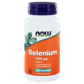 Selenium gistvrij 200 mcg 90 vegi-caps NOW