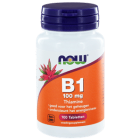 Vitamine B1 100 mg 100 tabletten NOW