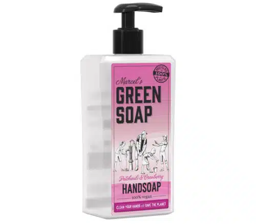 Handzeep patchouli & cranberry 500ml Marcel's GR Soap